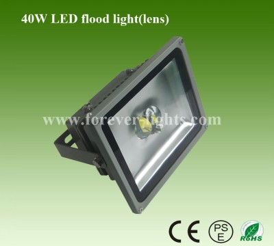 40W LED泛光灯/LED投光灯(60°/120°)透镜