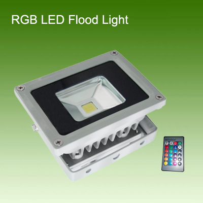 10W RGB LED泛光灯/投光灯