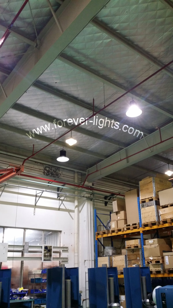 上海 – 150W LED工矿灯用于上海尼的曼工厂及仓库照明